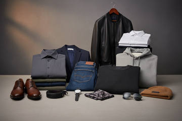 not add any text and only men clothes banner